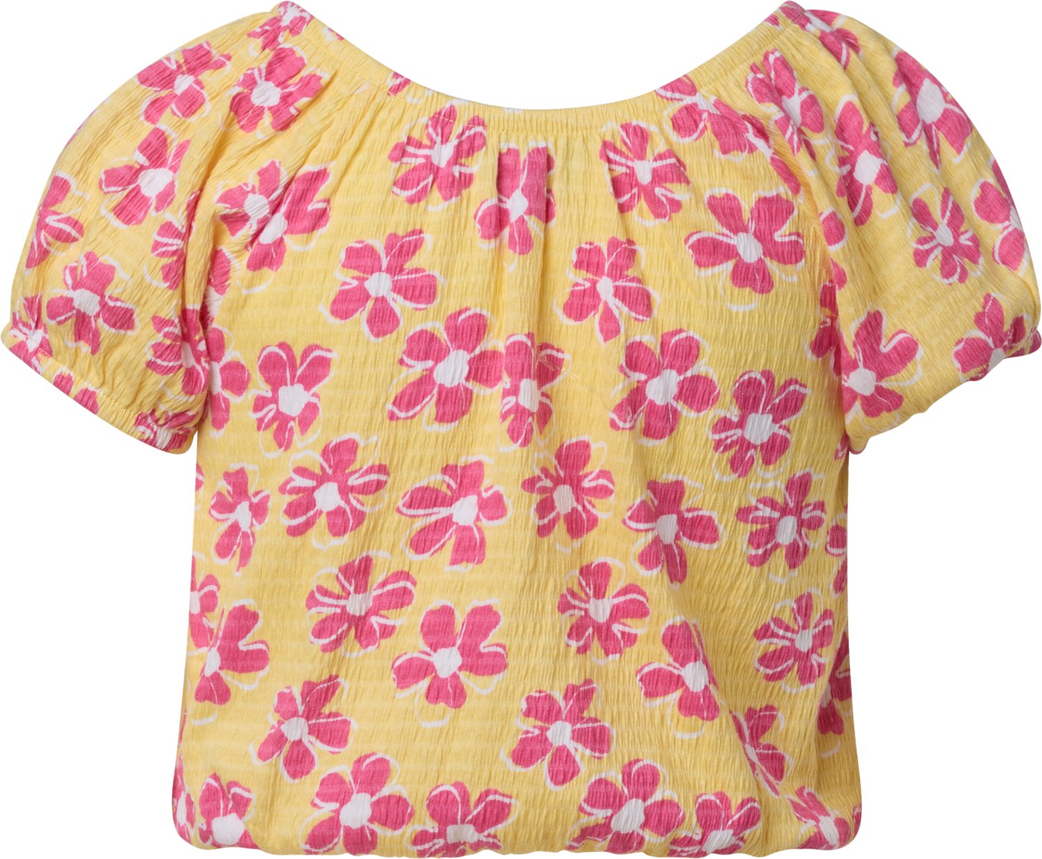 BCG Girls' Puff Sleeve Cinched T-shirt Dress - view number 2