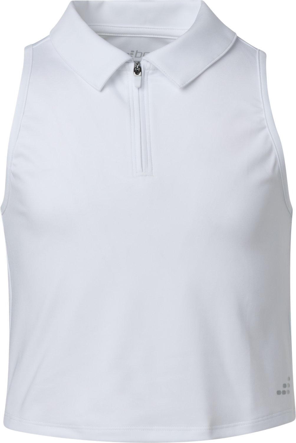 BCG Girls' Tennis Swing 1/4 Zip Sleeveless Polo Shirt - view number 3