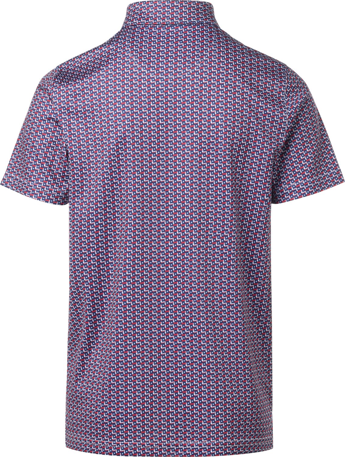 BCG Boys' Golf Texas Flag Print Polo Shirt - view number 2