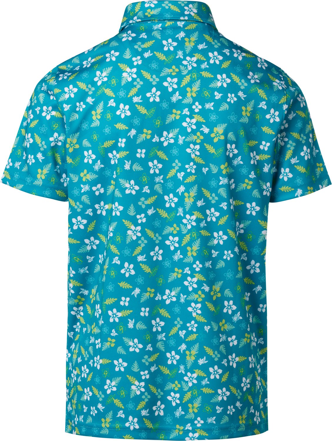BCG Boys' Golf Tropical Print Polo Shirt - view number 2