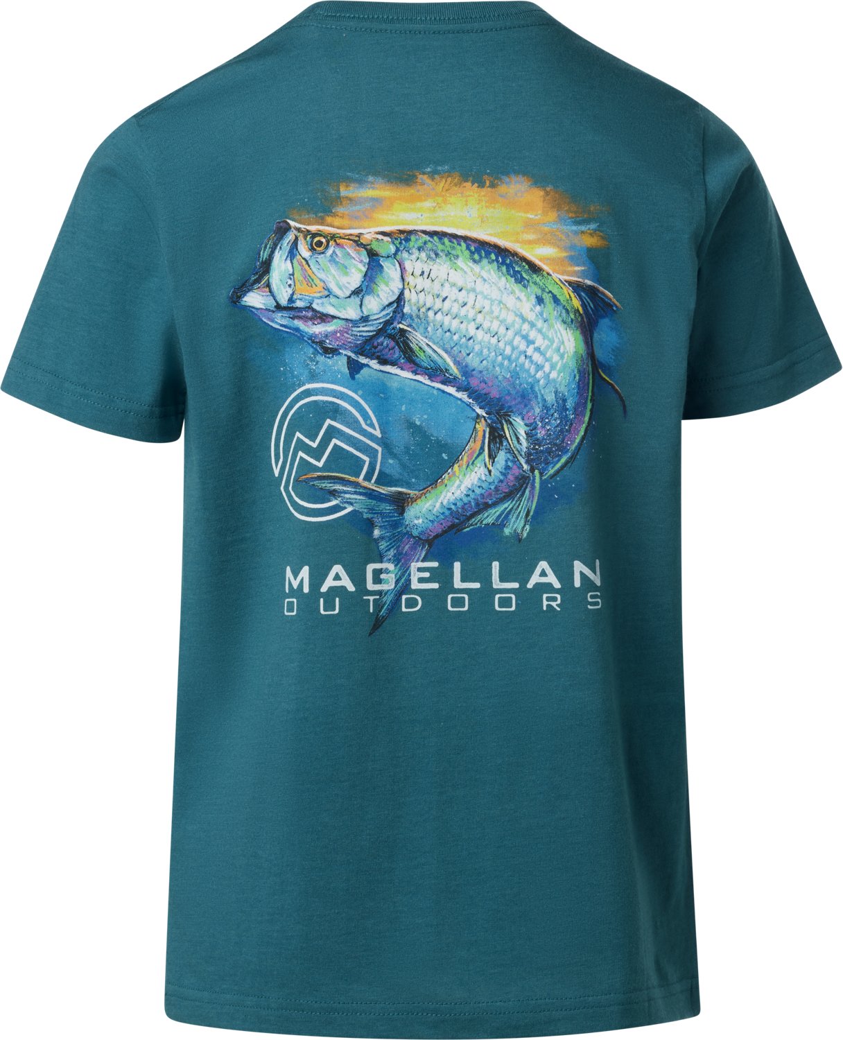 Magellan Outdoors Boys' Brush Tarpoon Short Sleeve T-Shirt