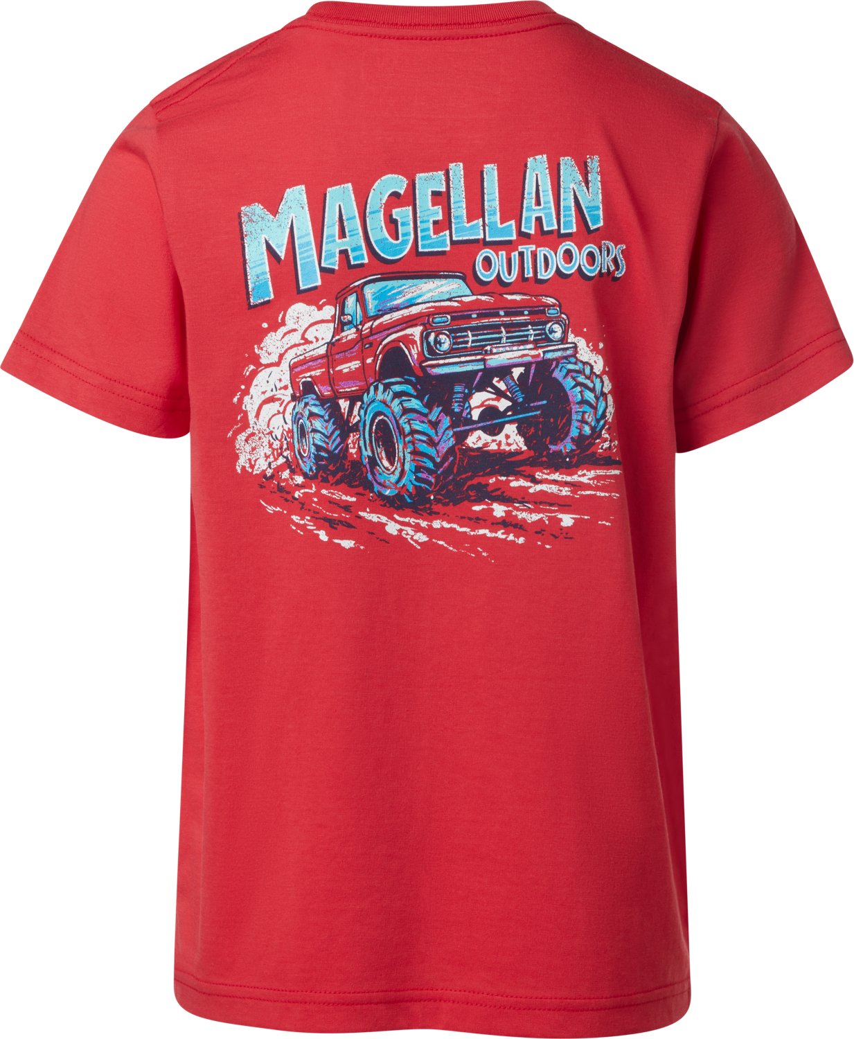 Magellan Outdoors Boys' Retro Dirty Truck Short Sleeve T-shirt