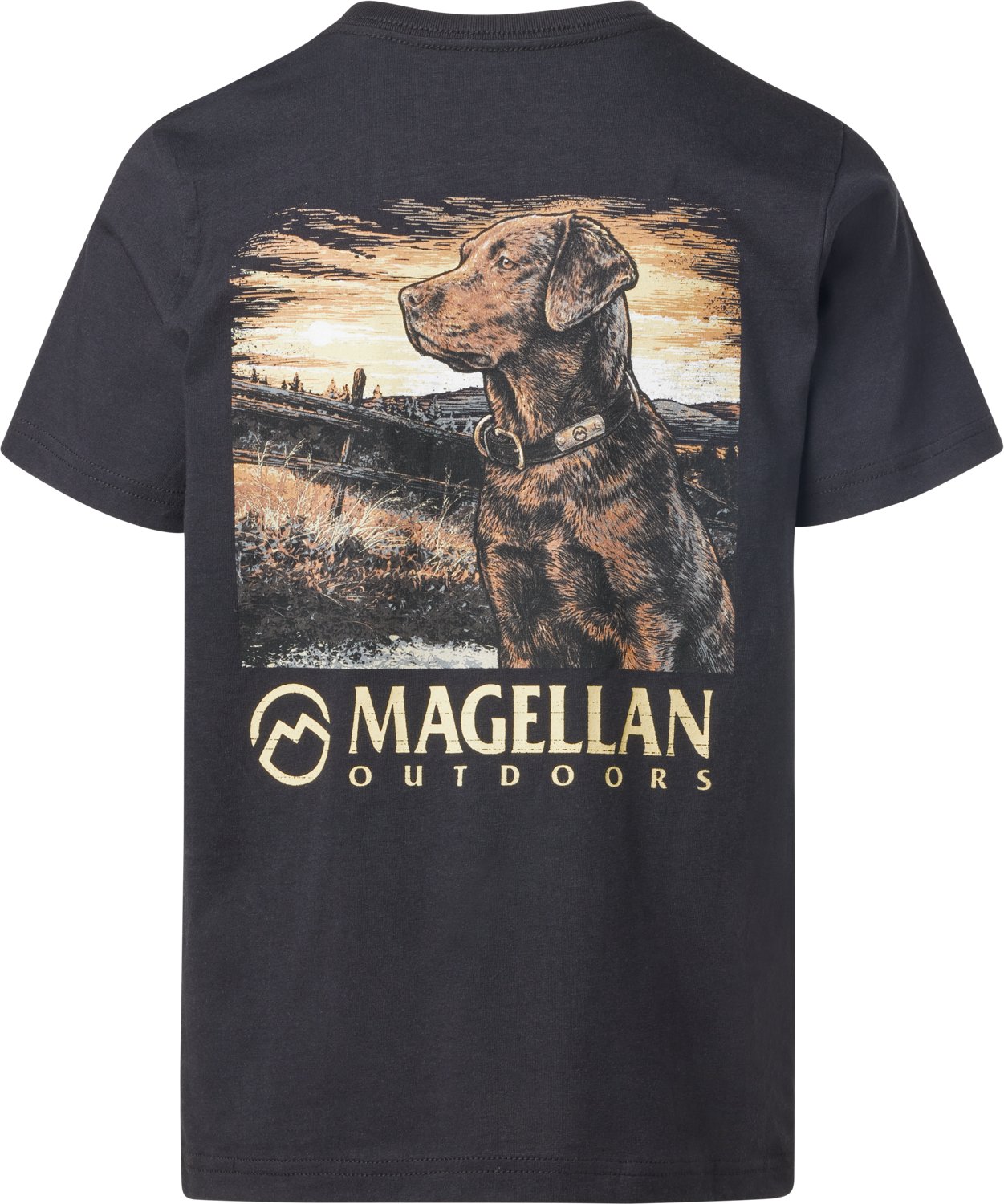 Magellan Outdoors Boys' Rustic Lab Short Sleeve T-Shirt