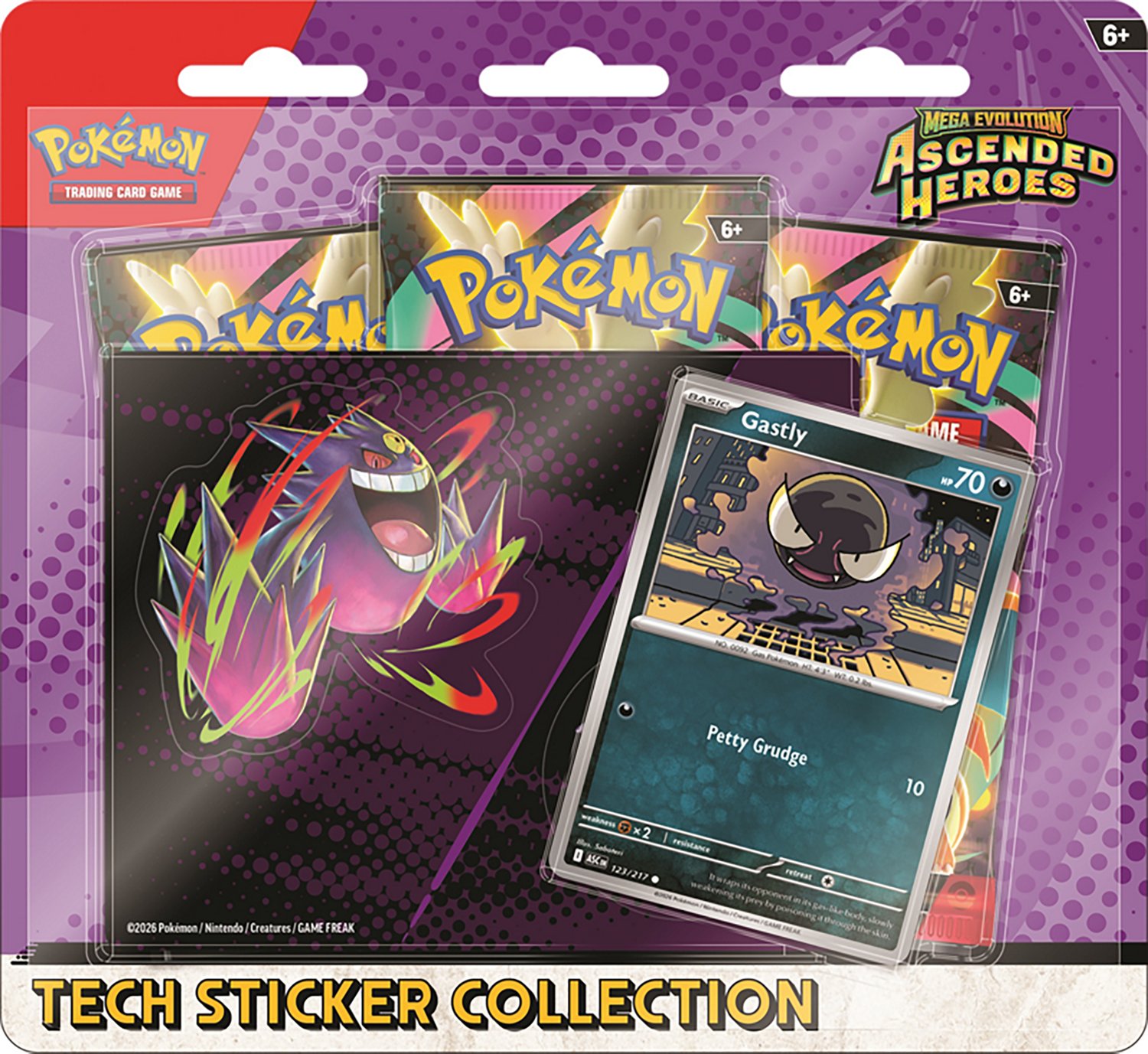 Pokémon Trading Card Game Mega Evolutions 2.5 Ascended Heroes Tech Sticker Collection - view number 2