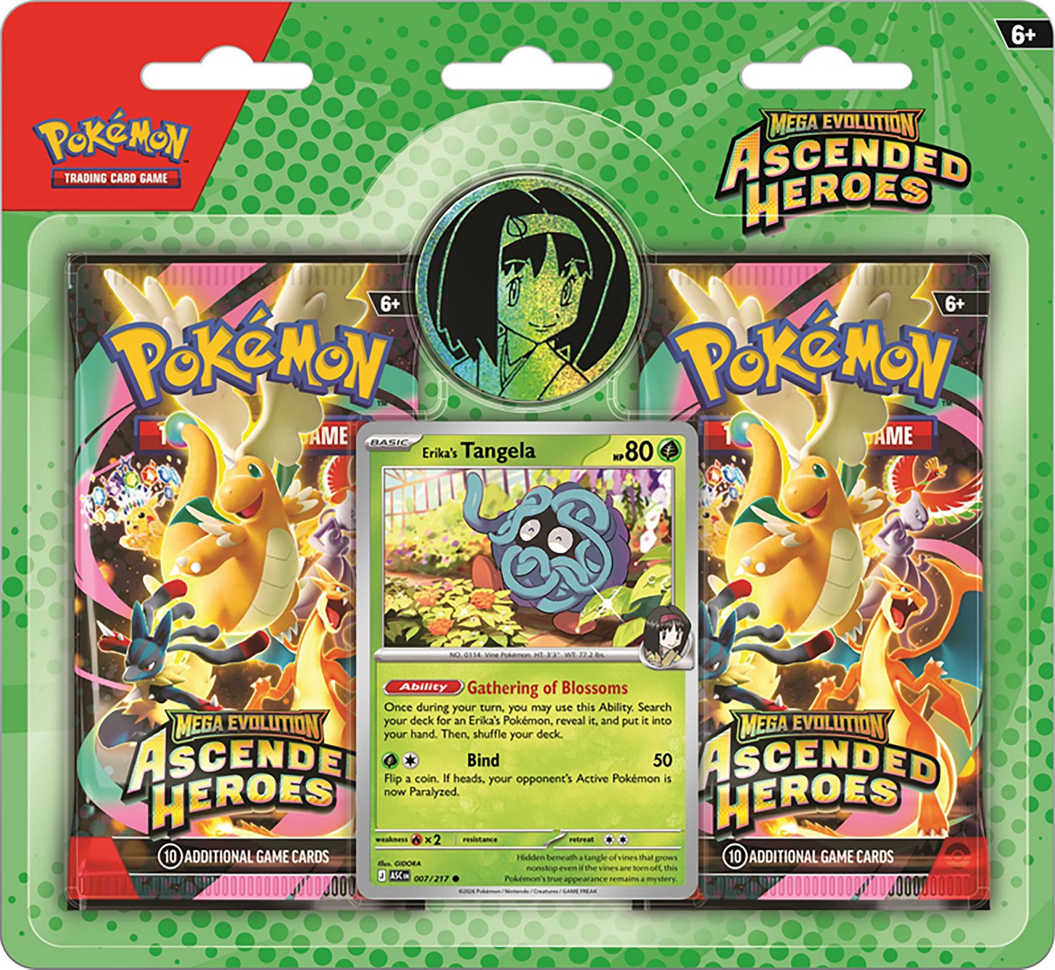 Pokémon Trading Card Game: Mega Evolutions 2.5 Ascended Heroes 2-Pack Blister