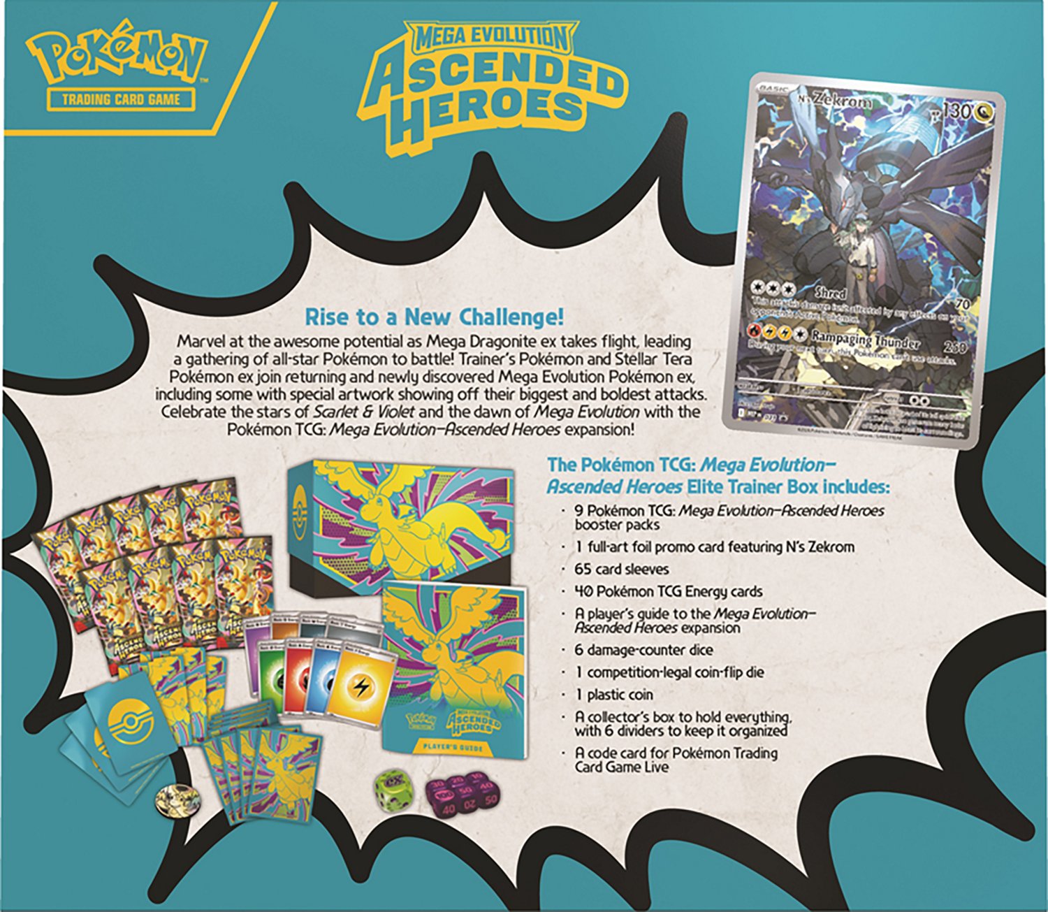 Pokémon Trading Card Game Mega Evolutions 2.5 Ascended Heroes Elite Trainer - view number 2