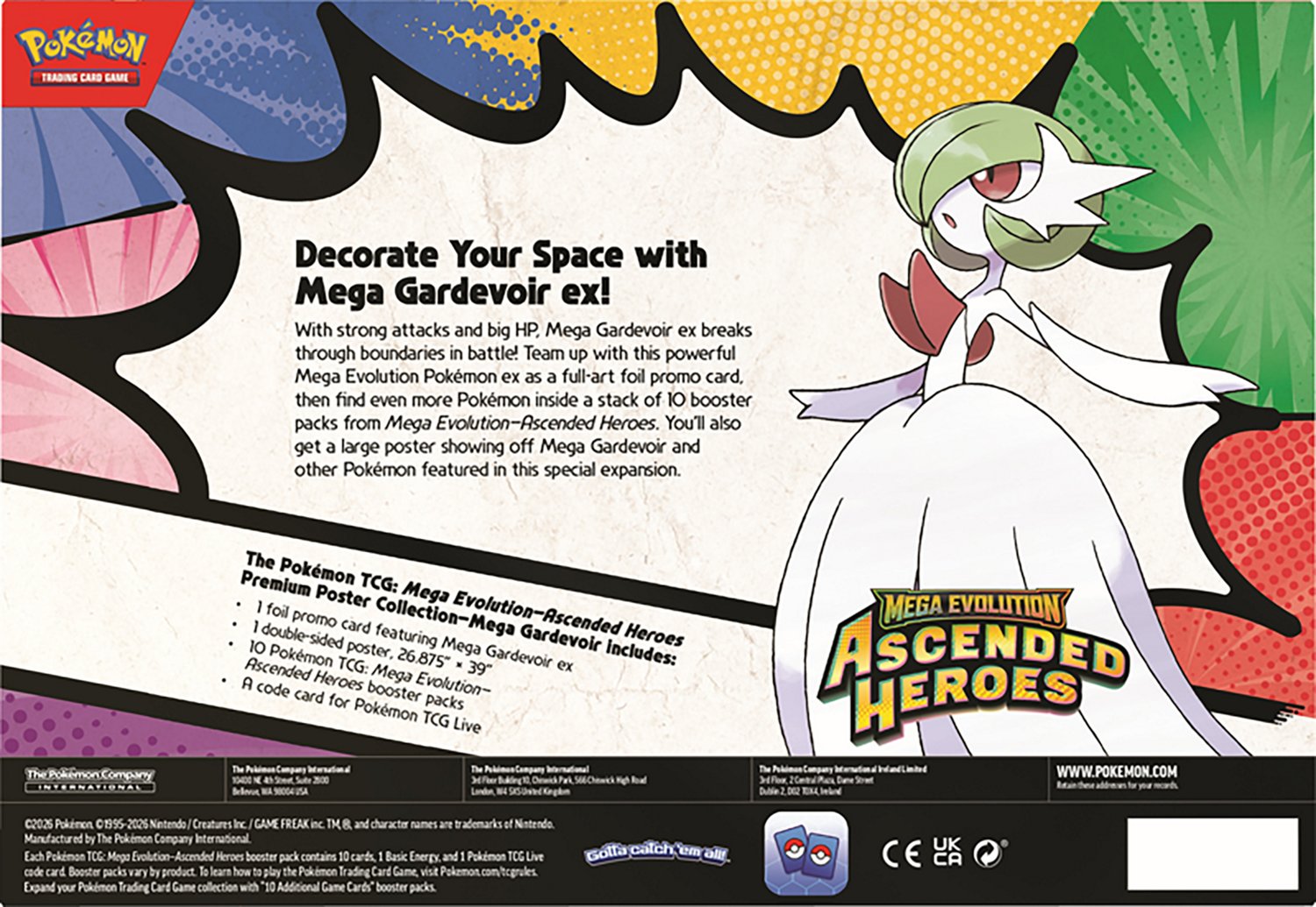 Pokémon Trading Card Game Mega Evolutions 2.5 Ascended Heroes Premier Poster Collection - view number 3