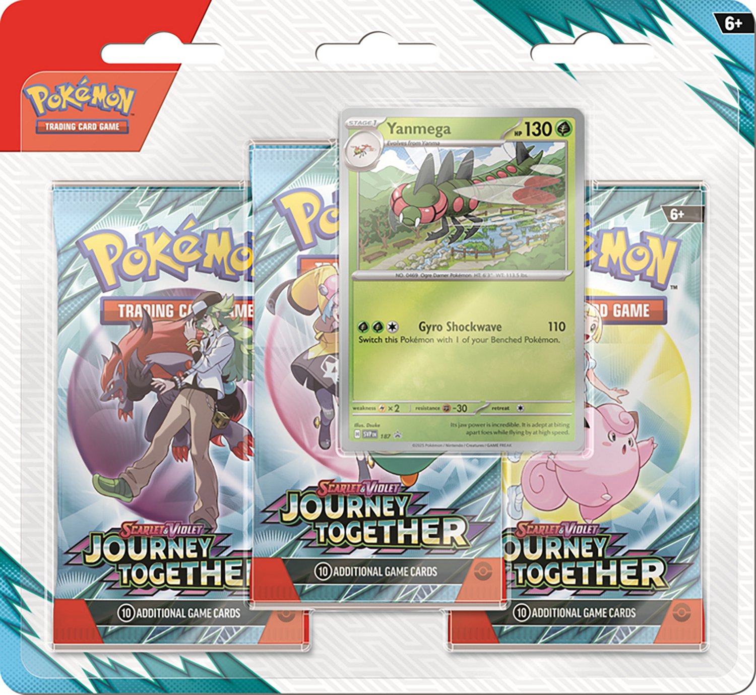 Pokémon Trading Card Game Scarlet & Violet 9 – Journey Together 3 Booster Blister - view number 2