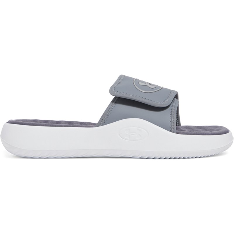 Under Armour Ignite Pro 8 Slides for Men - Titan Gray
