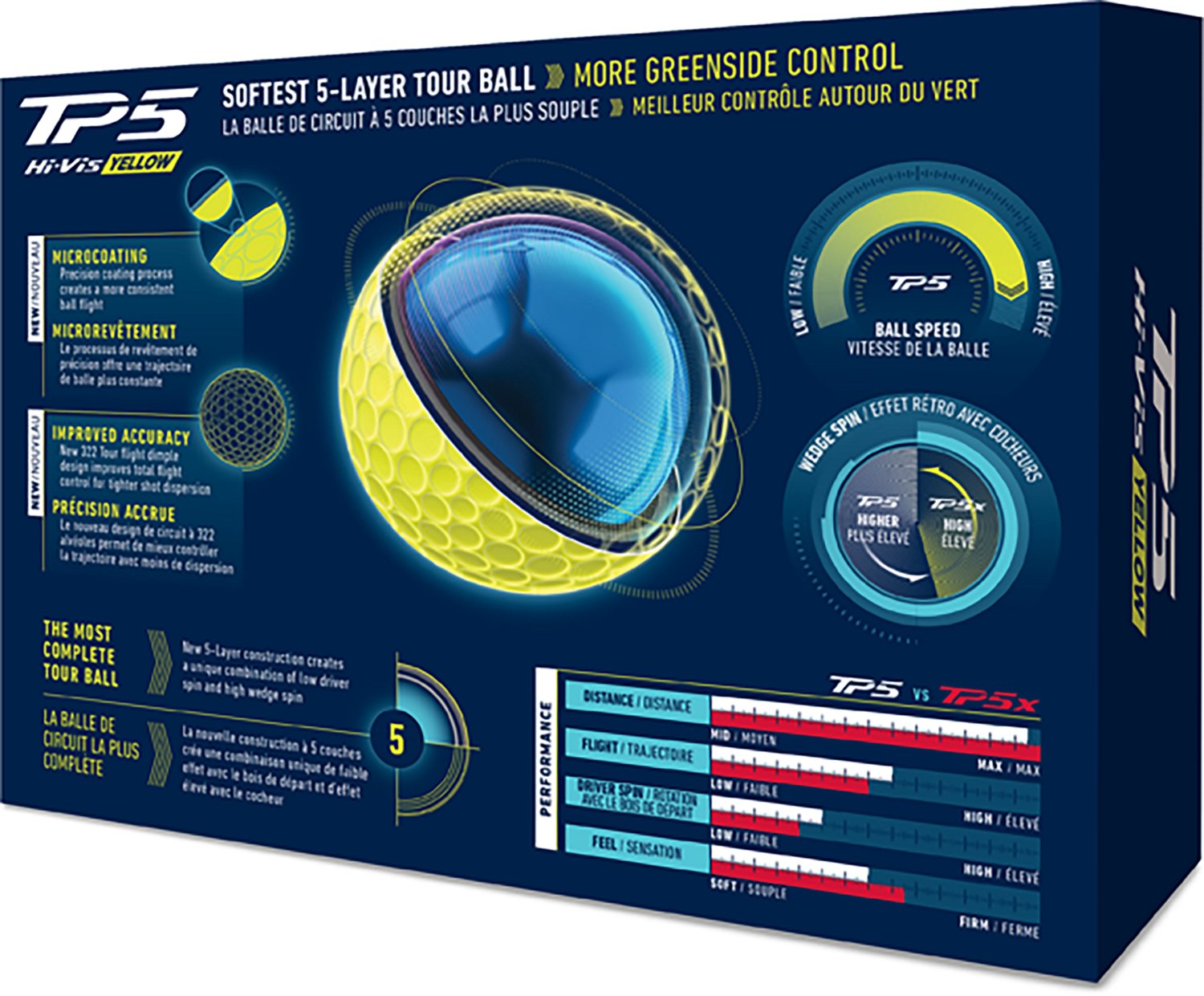 TaylorMade 2026 TP5 Golf Balls 12-Pack - view number 3