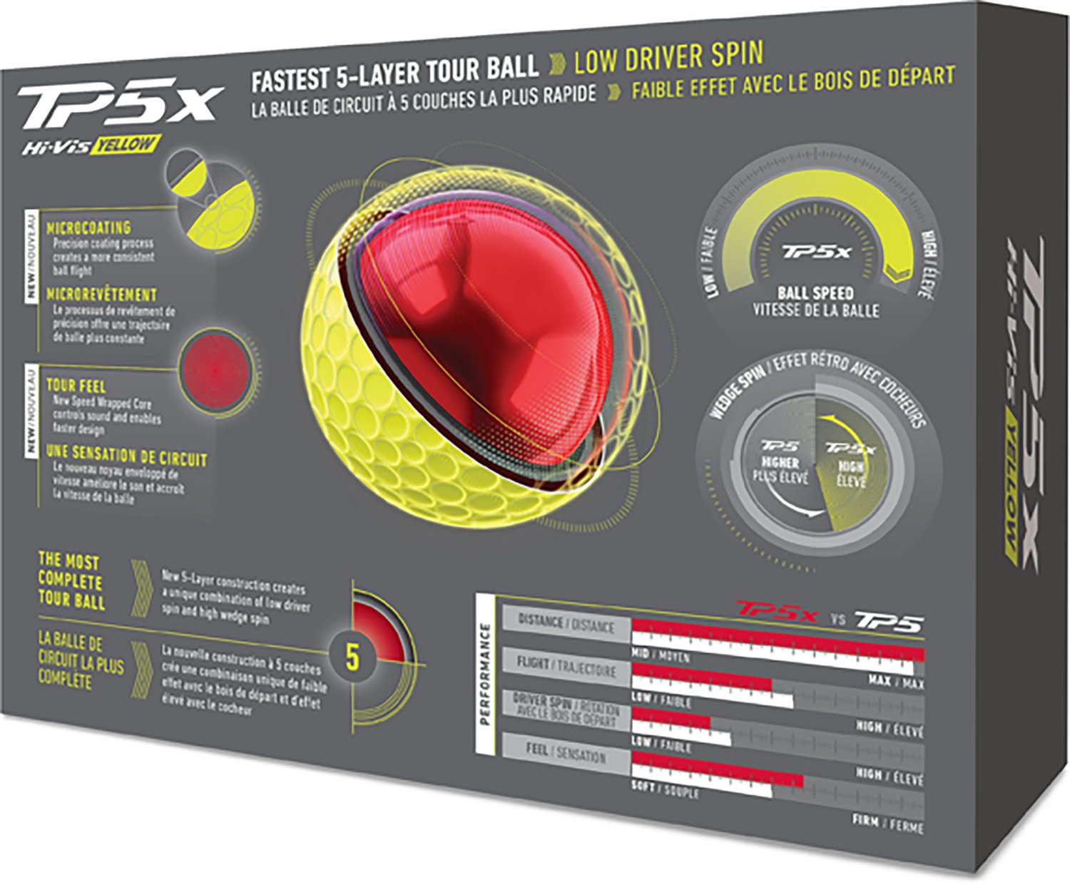 TaylorMade 2026 TP5x Golf Balls 12-Pack - view number 3