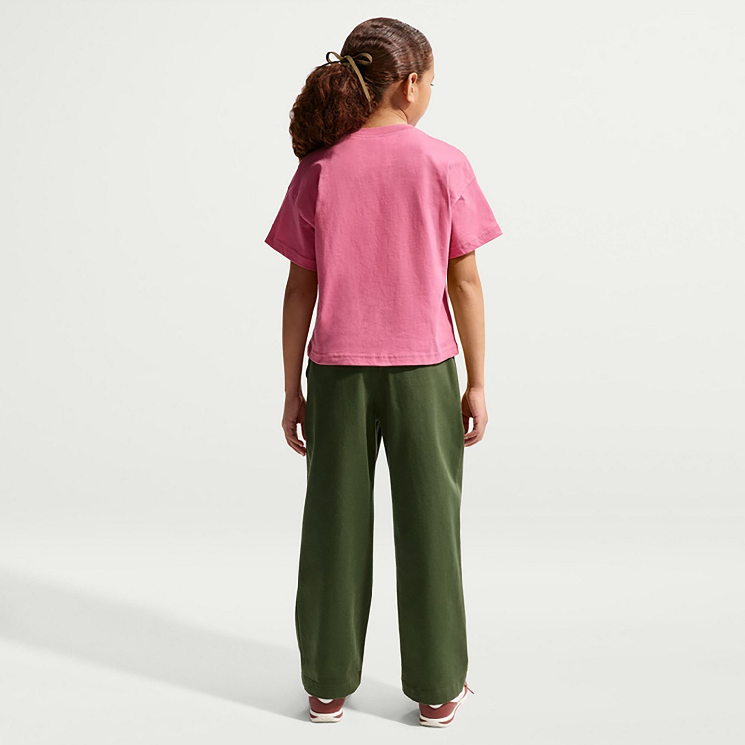 Nike Girls' Sportswear Essential Boxy Short Sleeve T-shirt - view number 3