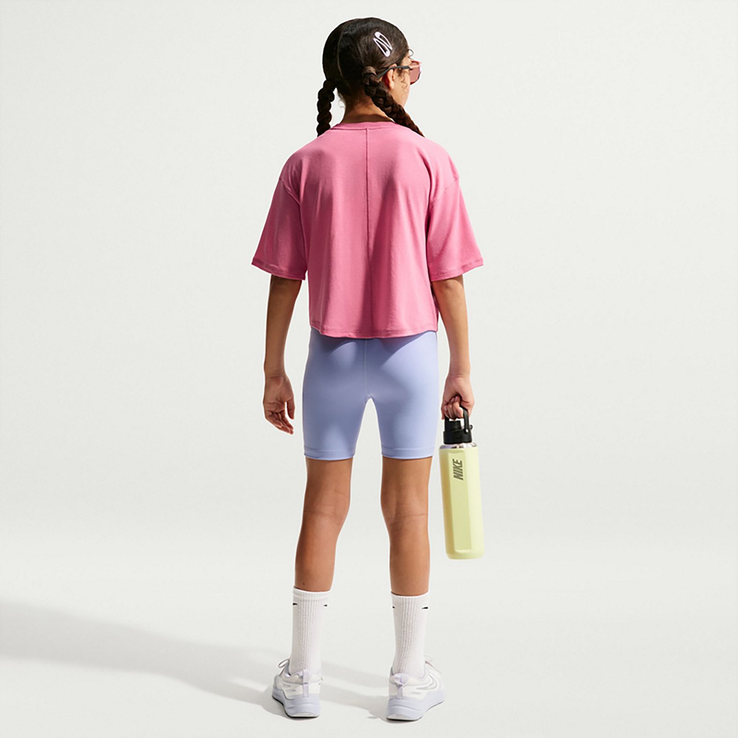 Nike Girls' One Relaxed Dri-FIT One Loose Short Sleeve Top - view number 2