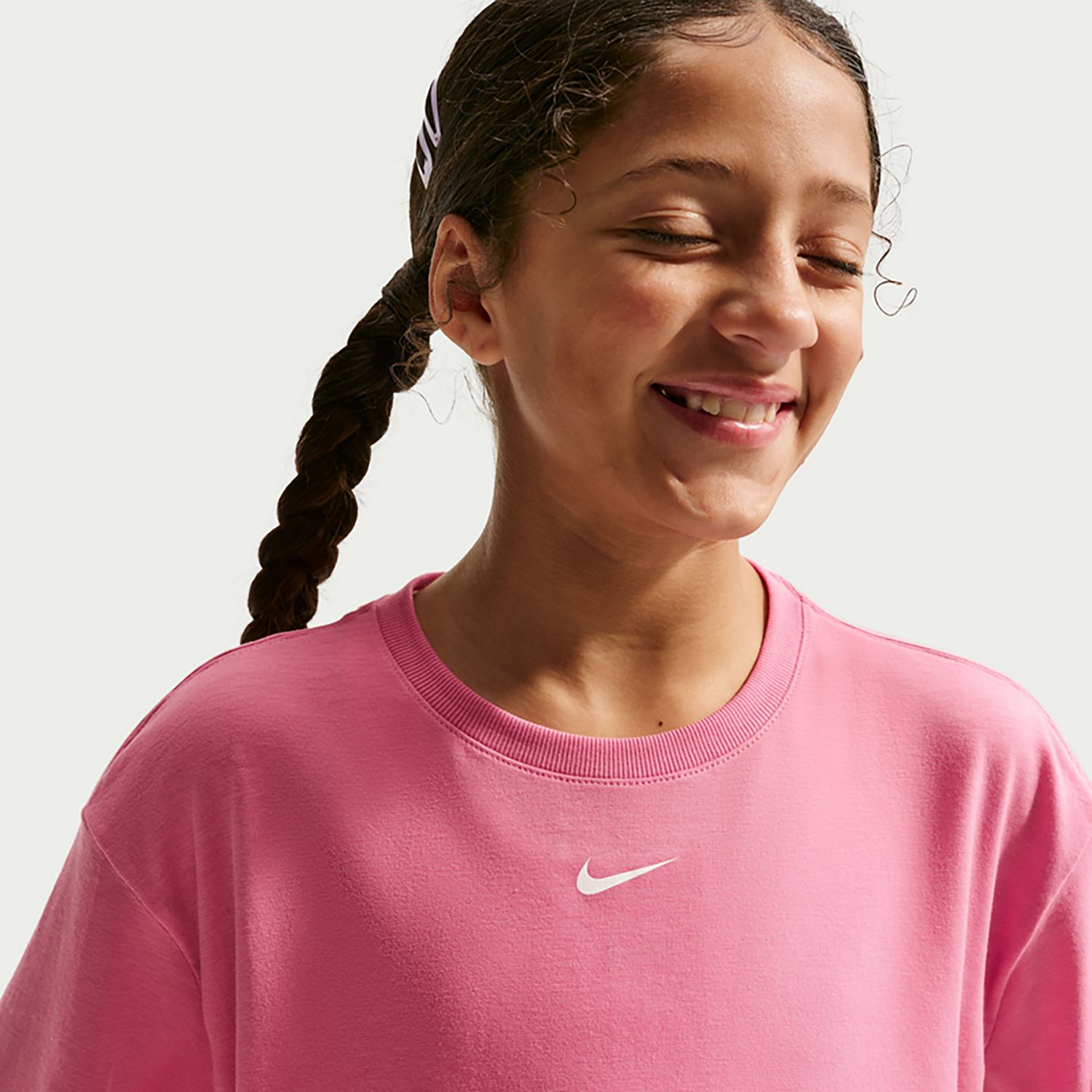 Nike Girls' One Relaxed Dri-FIT One Loose Short Sleeve Top - view number 5