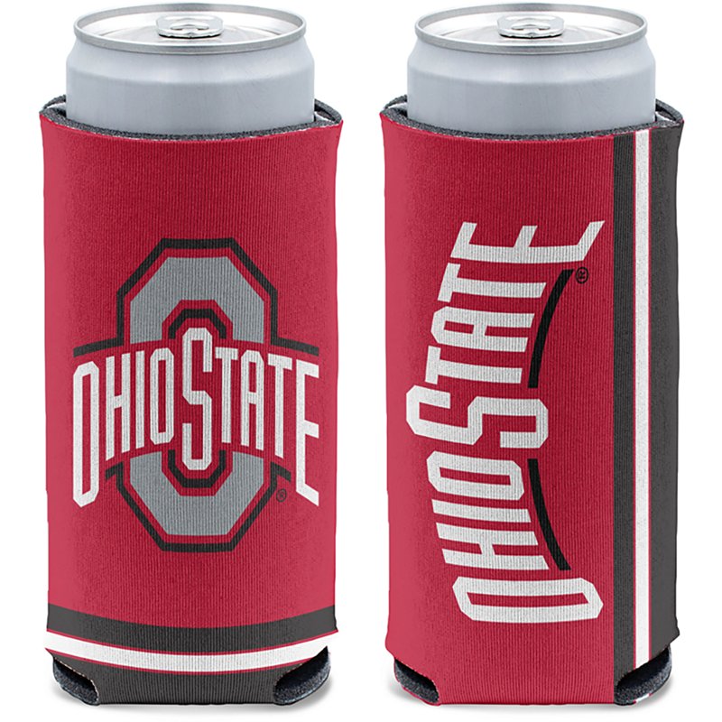 WinCraft Ohio State Buckeyes Primary Logo 12 oz. Slim Can Cooler