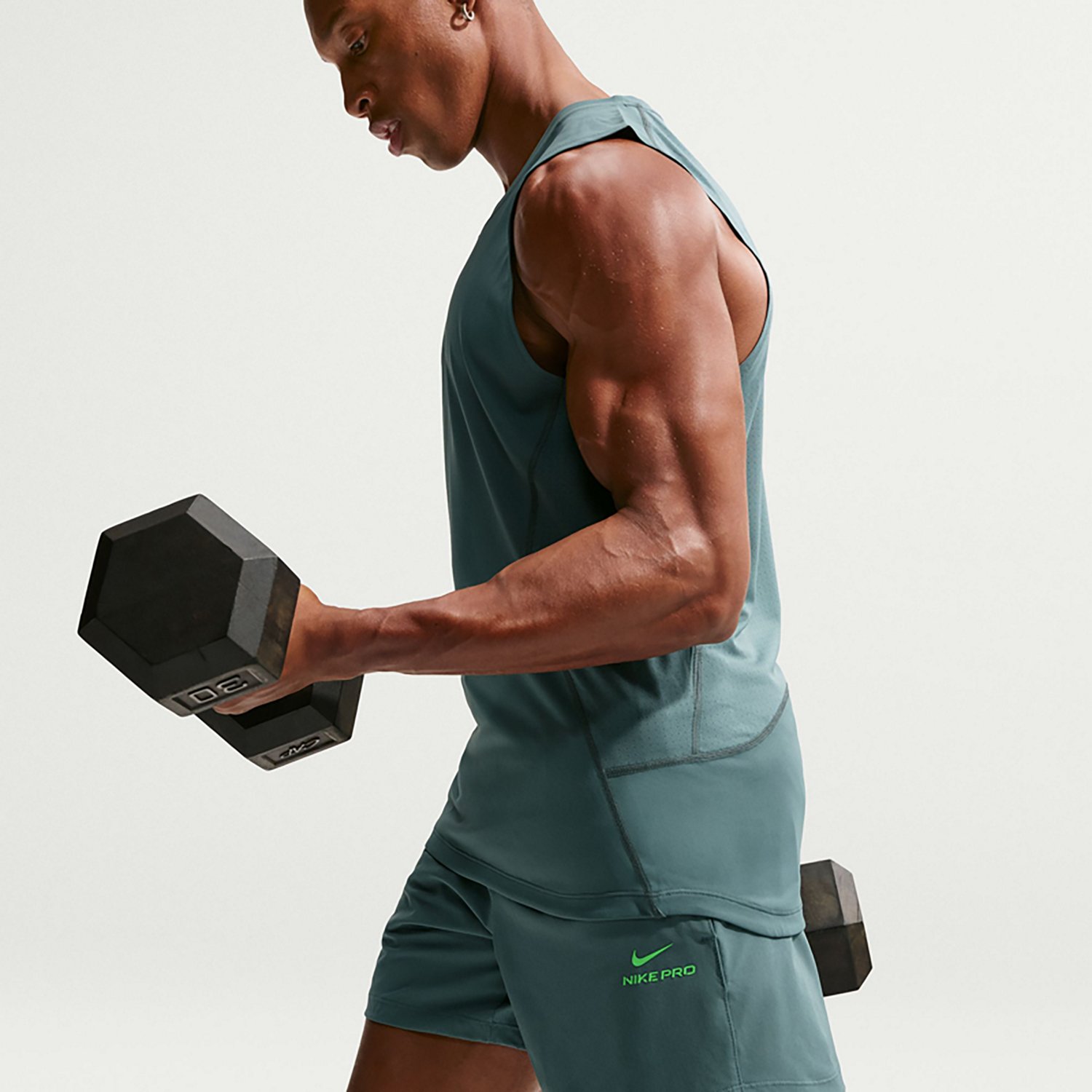 Nike Men's Pro Training Dri-FIT Shorts 6 in - view number 5