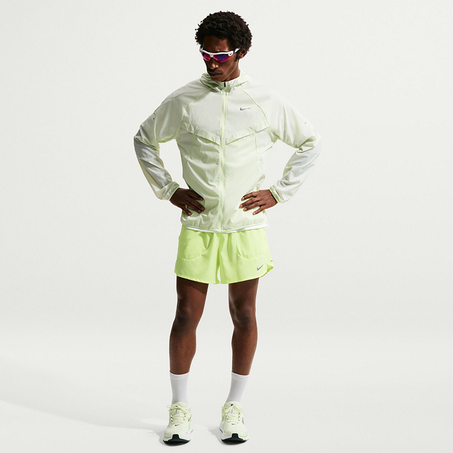 Nike Men's Dri-FIT Stride Brief Lined Shorts 5 in. - view number 3