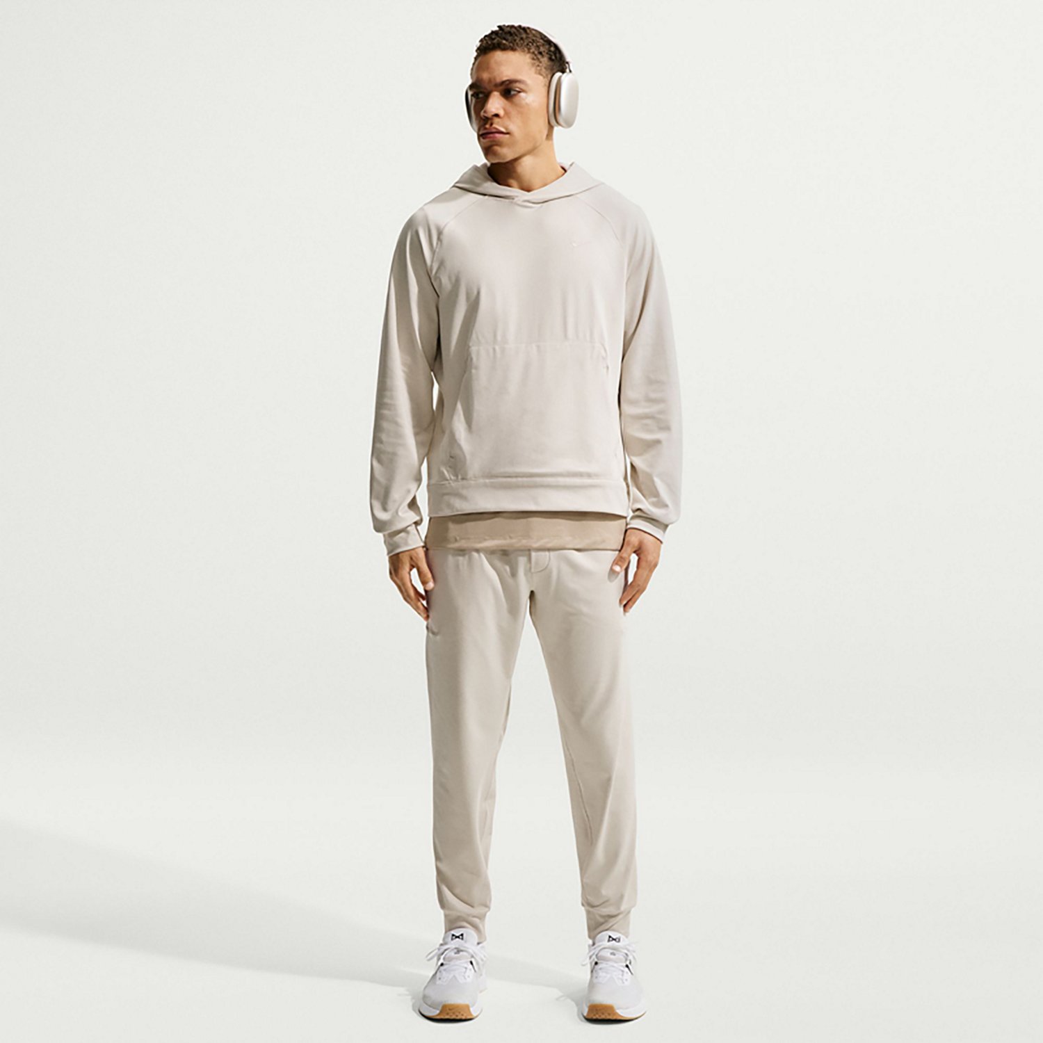 Nike Men's Dri-FIT UV Primary Knit Performance Pullover Hoodie - view number 3