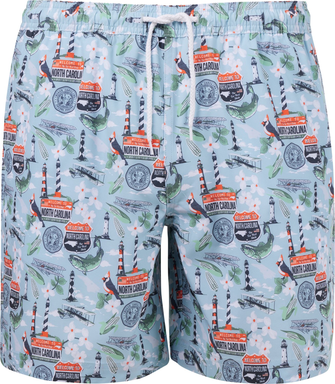 Magellan Outdoors Men’s NC Local State Boat Shorts 7 in - view number 2