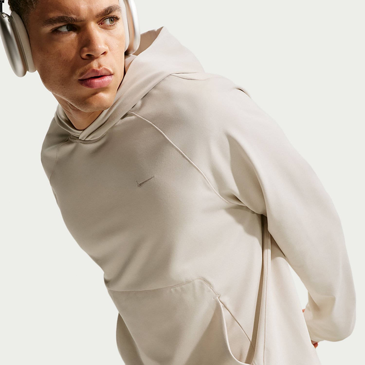Nike Men's Dri-FIT UV Primary Knit Performance Pullover Hoodie - view number 5