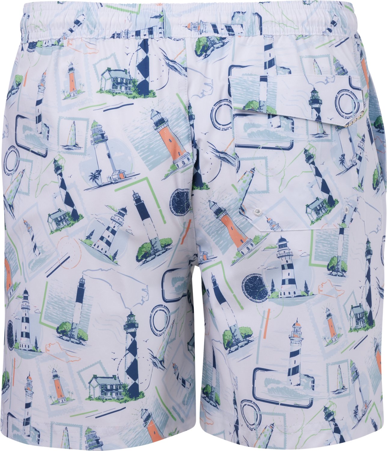 Magellan Outdoors Men’s NC Local State Boat Shorts 7 in - view number 3