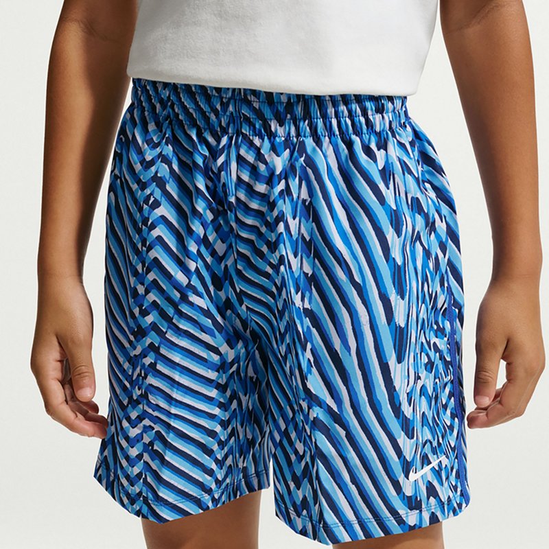 Nike Boys' Multi Dri-FIT Woven Training Shorts, Medium, Game Royal/Game Royal/Ghost/White