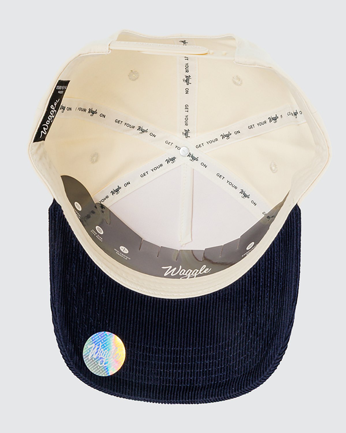 Waggle Golf Adults’ Roost Corduroy Brim Hat - view number 6