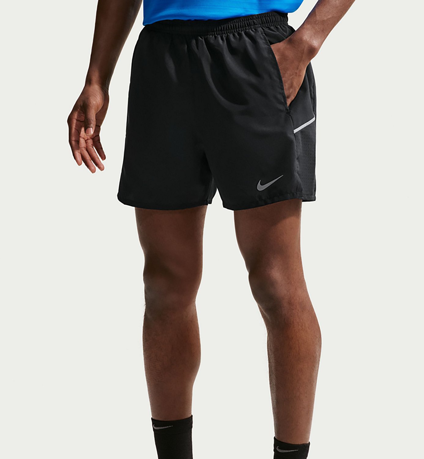 Nike Men's Dri-FIT Miler Brief-Lined Running Shorts 5 in. - view number 3