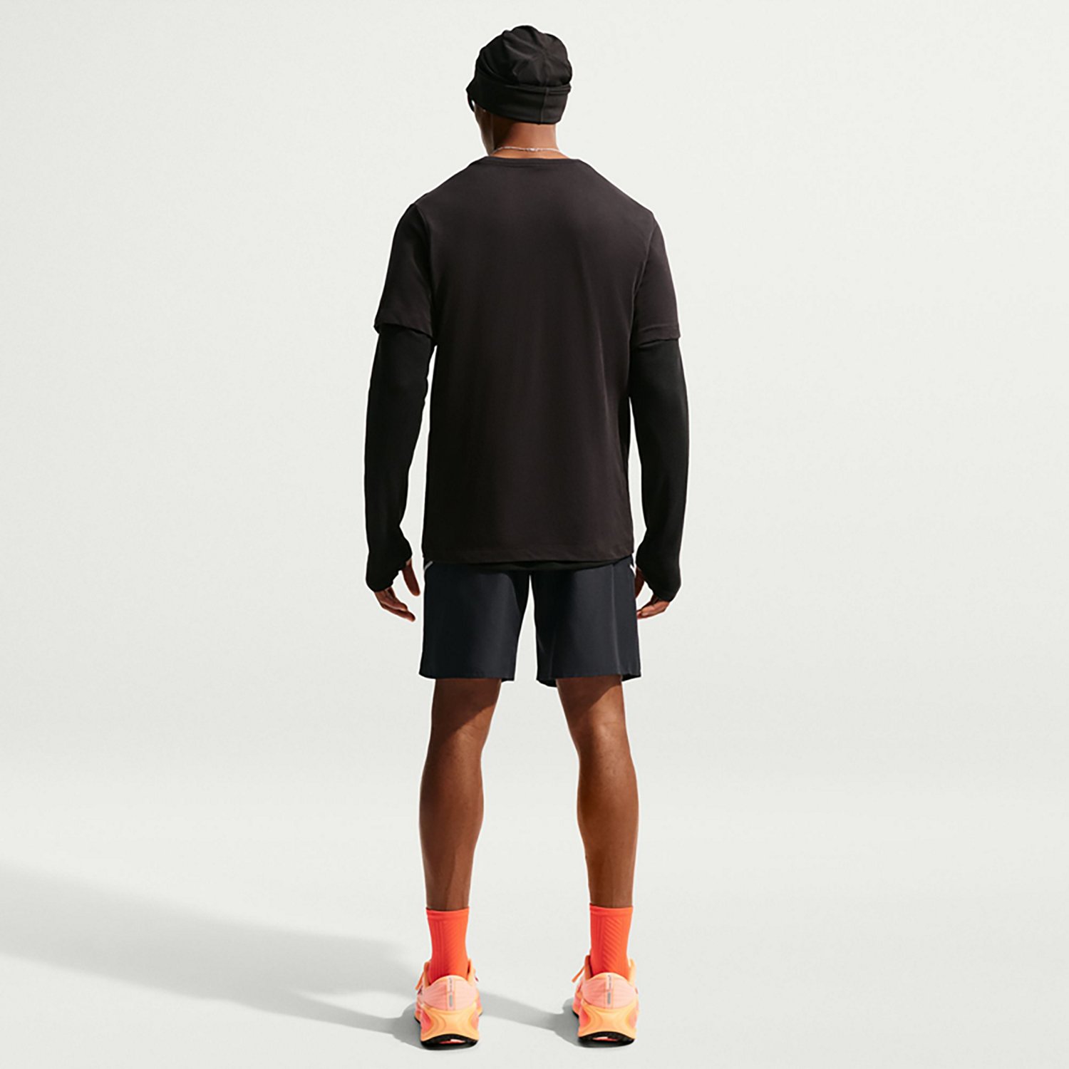 Nike Men's Dri-FIT Miler Brief-Lined Running Shorts 9 in. - view number 4