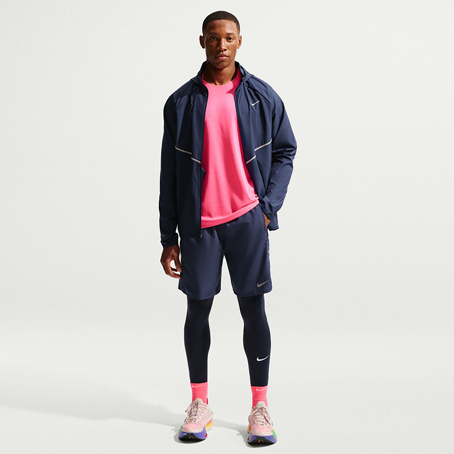 Nike Men's Dri-FIT Miler Brief-Lined Running Shorts 9 in. - view number 3