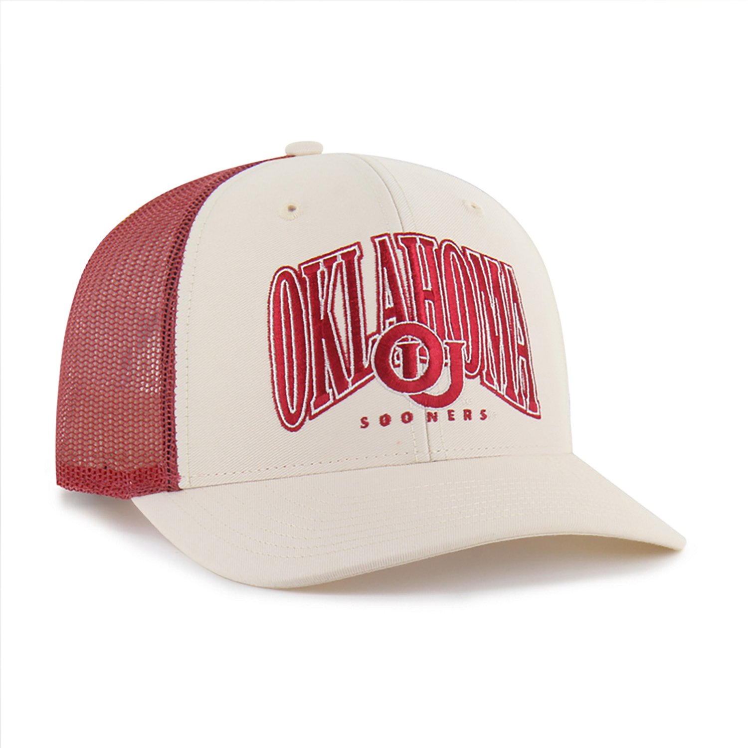 '47 University of Oklahoma Vault Logo Drawbridge Trucker Cap - view number 2