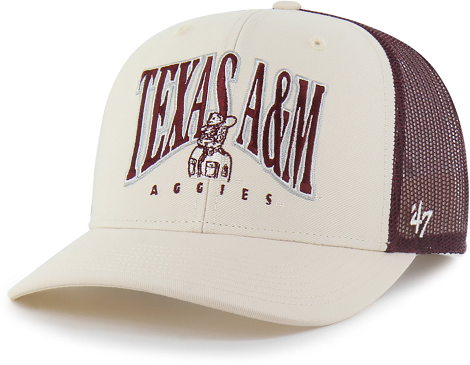 '47 Texas A&M University Vault Logo Drawbridge Trucker Cap