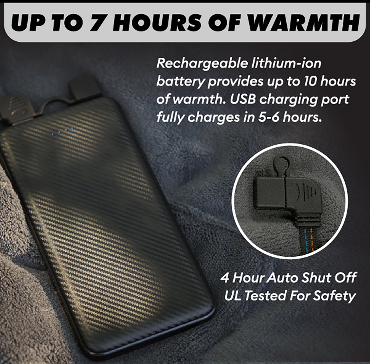 True Timber Heated Mummy Sleeping Bag - view number 3