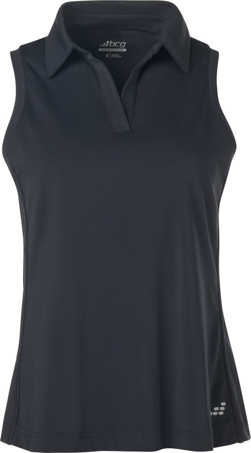 BCG Women's Tennis Dye Cut Polo Shirt