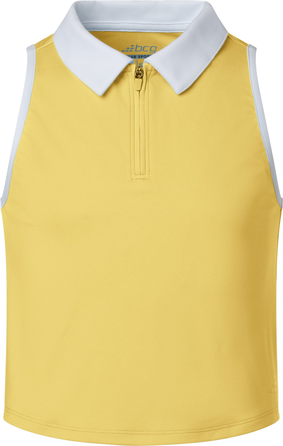 BCG Girls' Tennis Swing 1/4 Zip Sleeveless Polo Shirt - view number 3