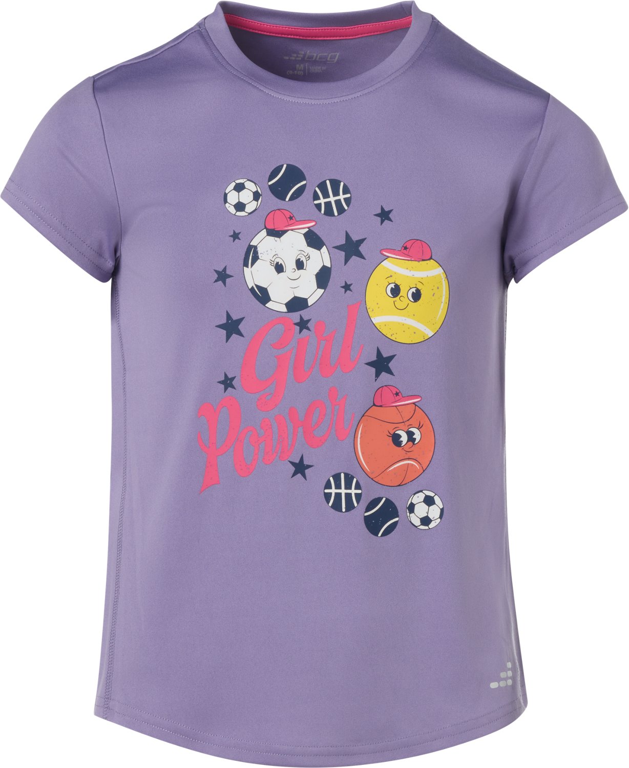 BCG Girls' Training Turbo Multi Caps T-shirt