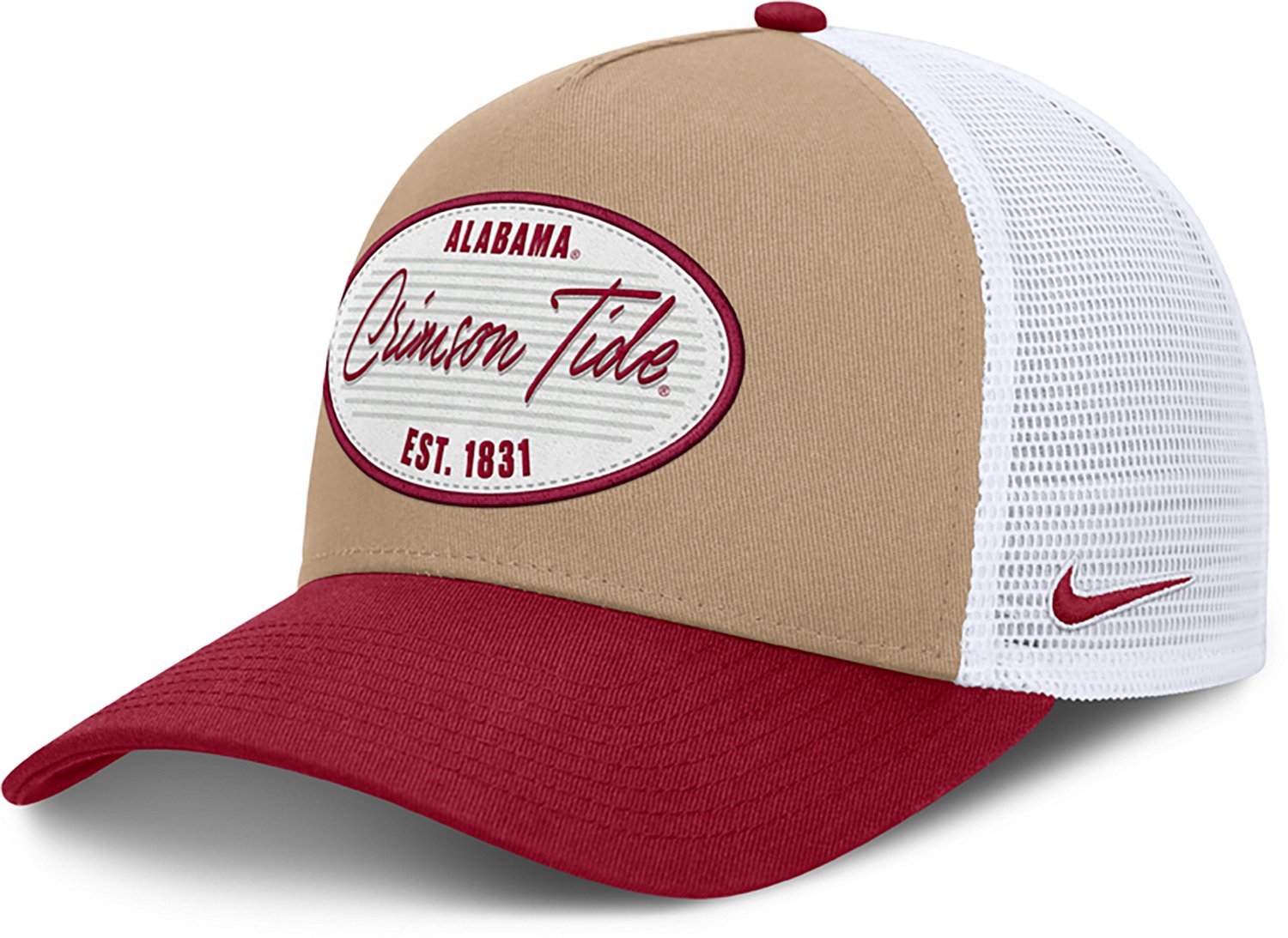 Nike University of Alabama Patch Rise Structured A Frame Trucker Cap
