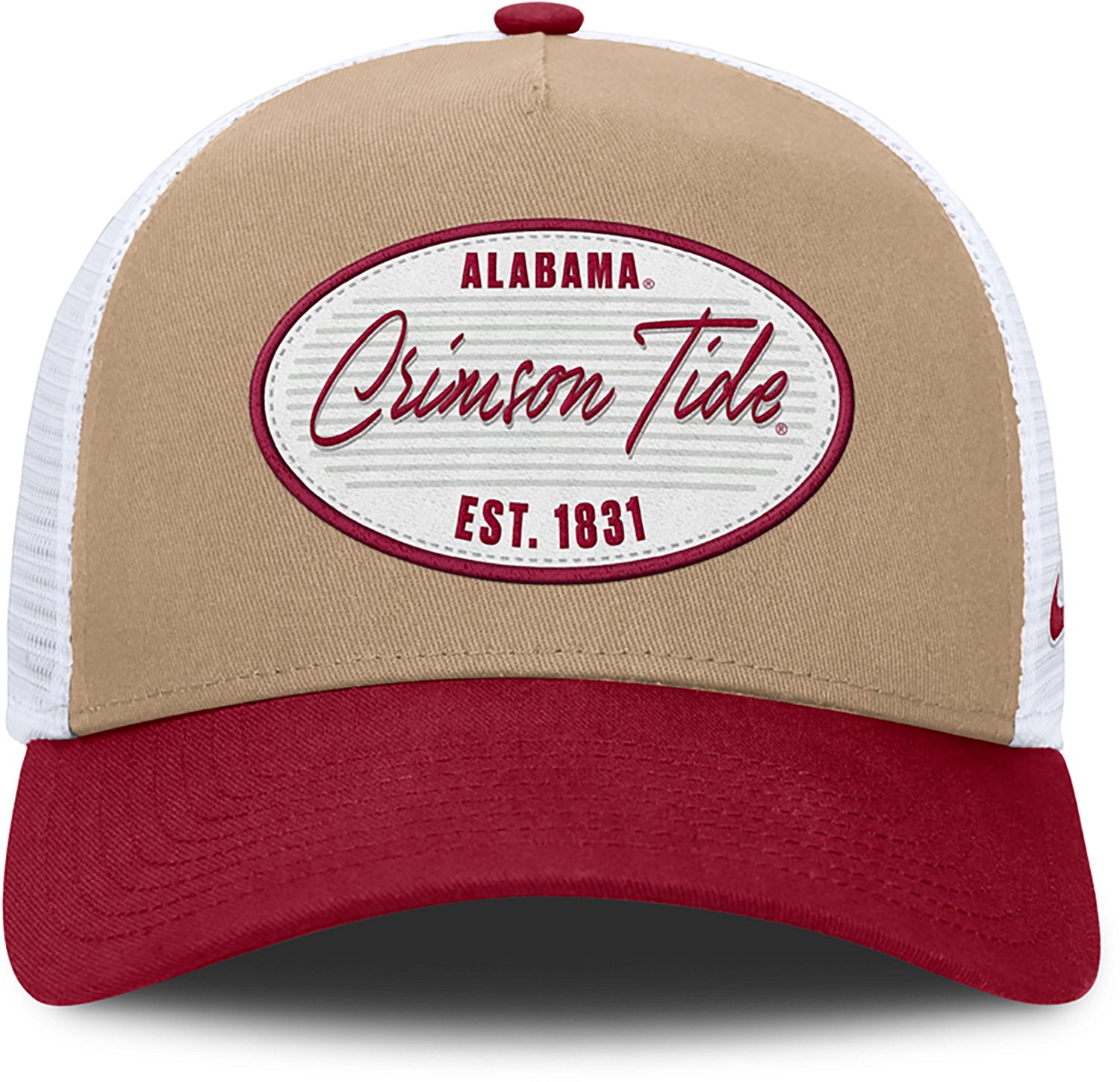 Nike University of Alabama Patch Rise Structured A Frame Trucker Cap
