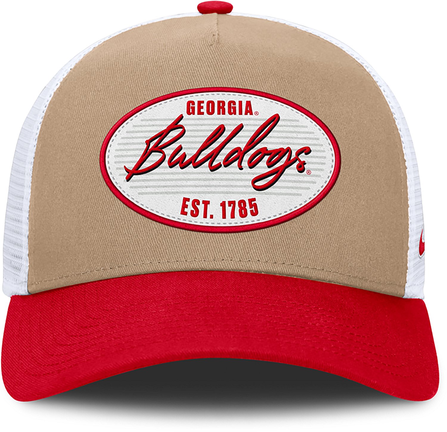 Nike University of Georgia Patch Rise Structured A Frame Trucker Cap