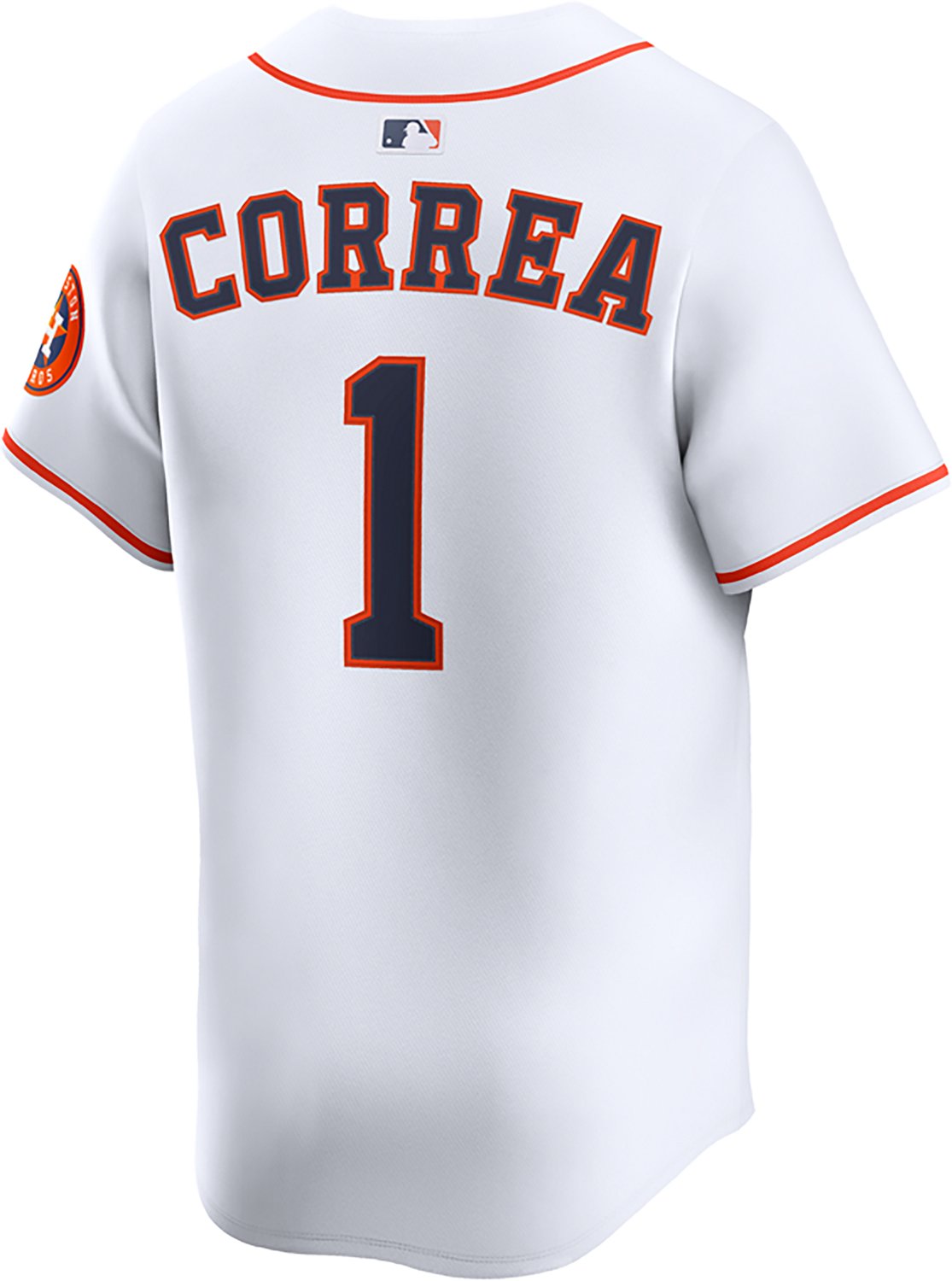 Nike Men's Houston Astros Home Limited Correa N&N Jersey - view number 2