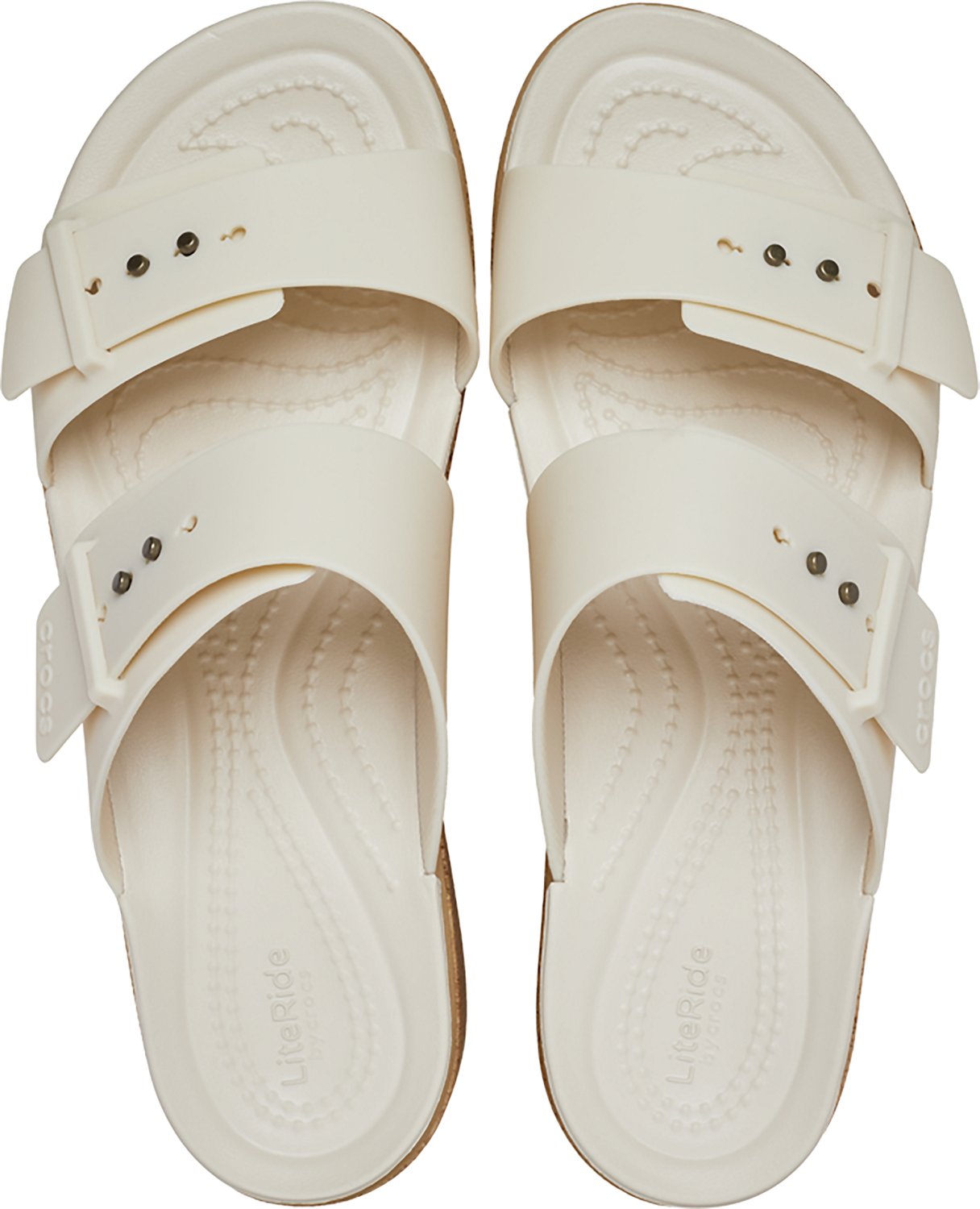 Crocs Women's Brooklyn Cork Buckle Sandals - view number 4