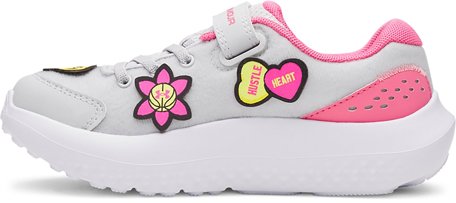 Under Armour Girls' 4-7 Surge 4 AC Patches Shoes - view number 2