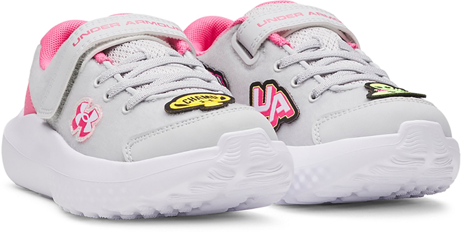 Under Armour Girls' 4-7 Surge 4 AC Patches Shoes - view number 3