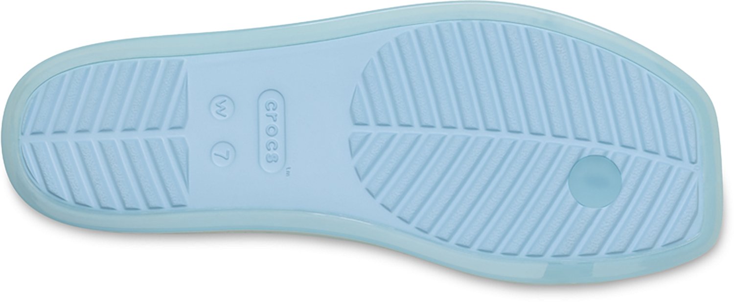 Crocs Women's Miami Jelly Toe Loop Sandals - view number 5