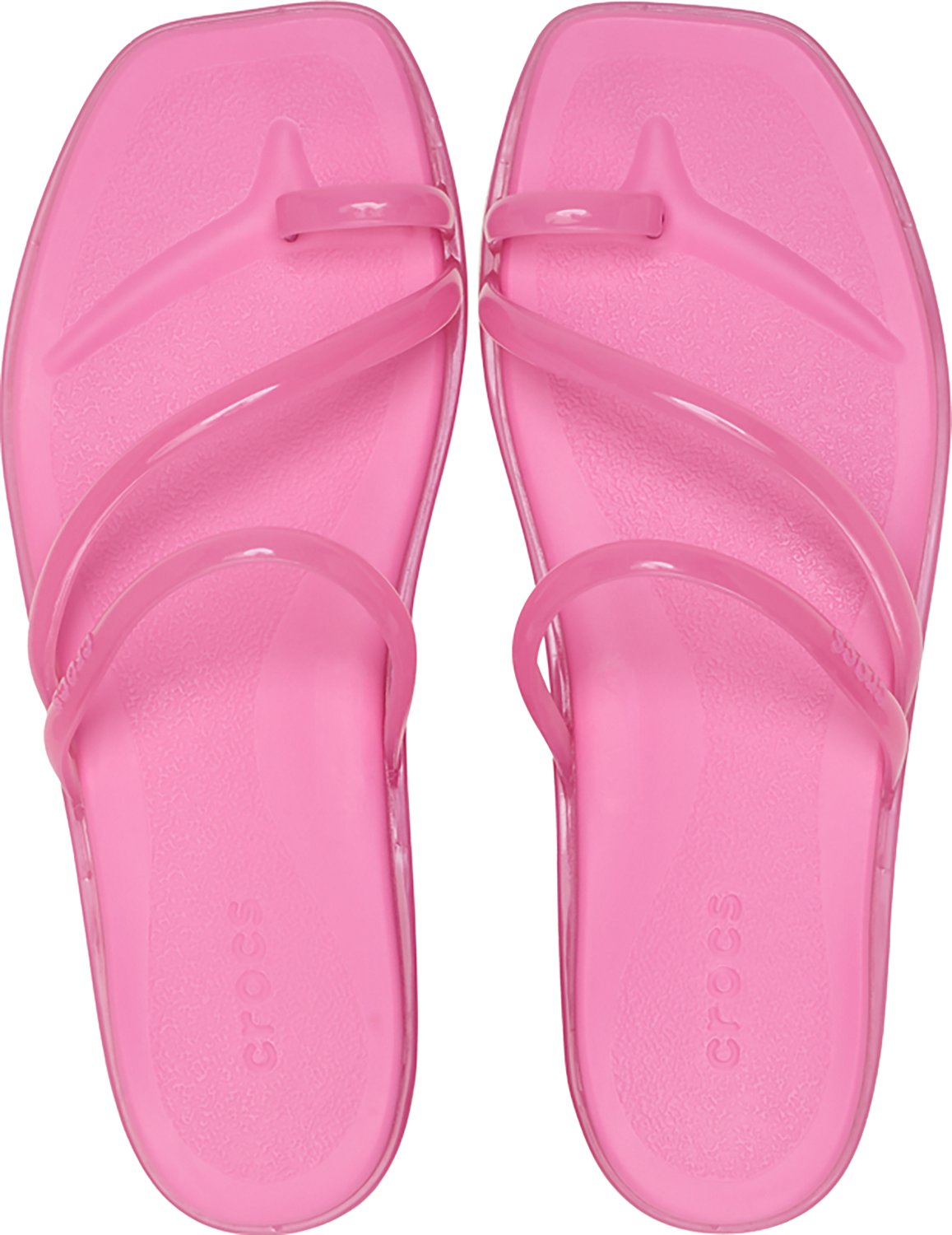 Crocs Women's Miami Jelly Toe Loop Sandals - view number 4