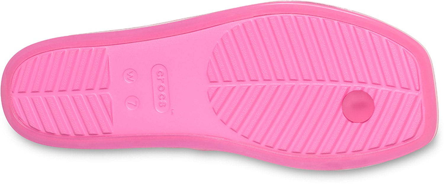 Crocs Women's Miami Jelly Toe Loop Sandals - view number 5