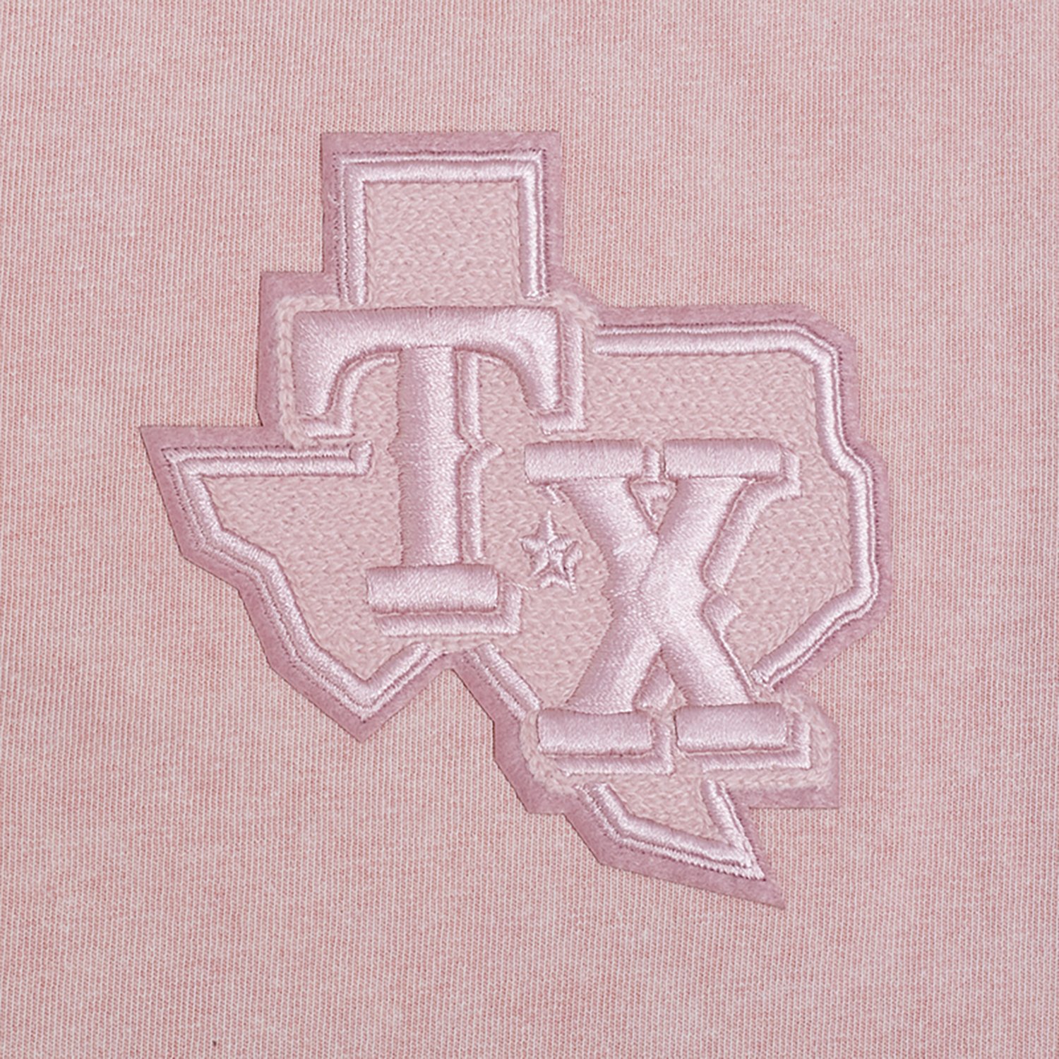 Pro Standard Women's Texas Rangers Washed Classic Enzyme Wash Short Sleeve Boxy T-shirt - view number 7