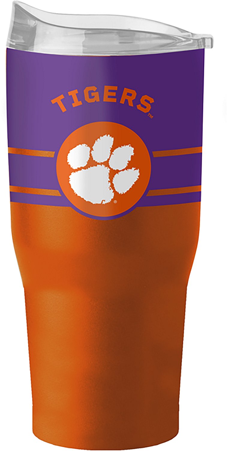 Logo Brands Clemson University Horizon 30 oz Powder Coat Tumbler