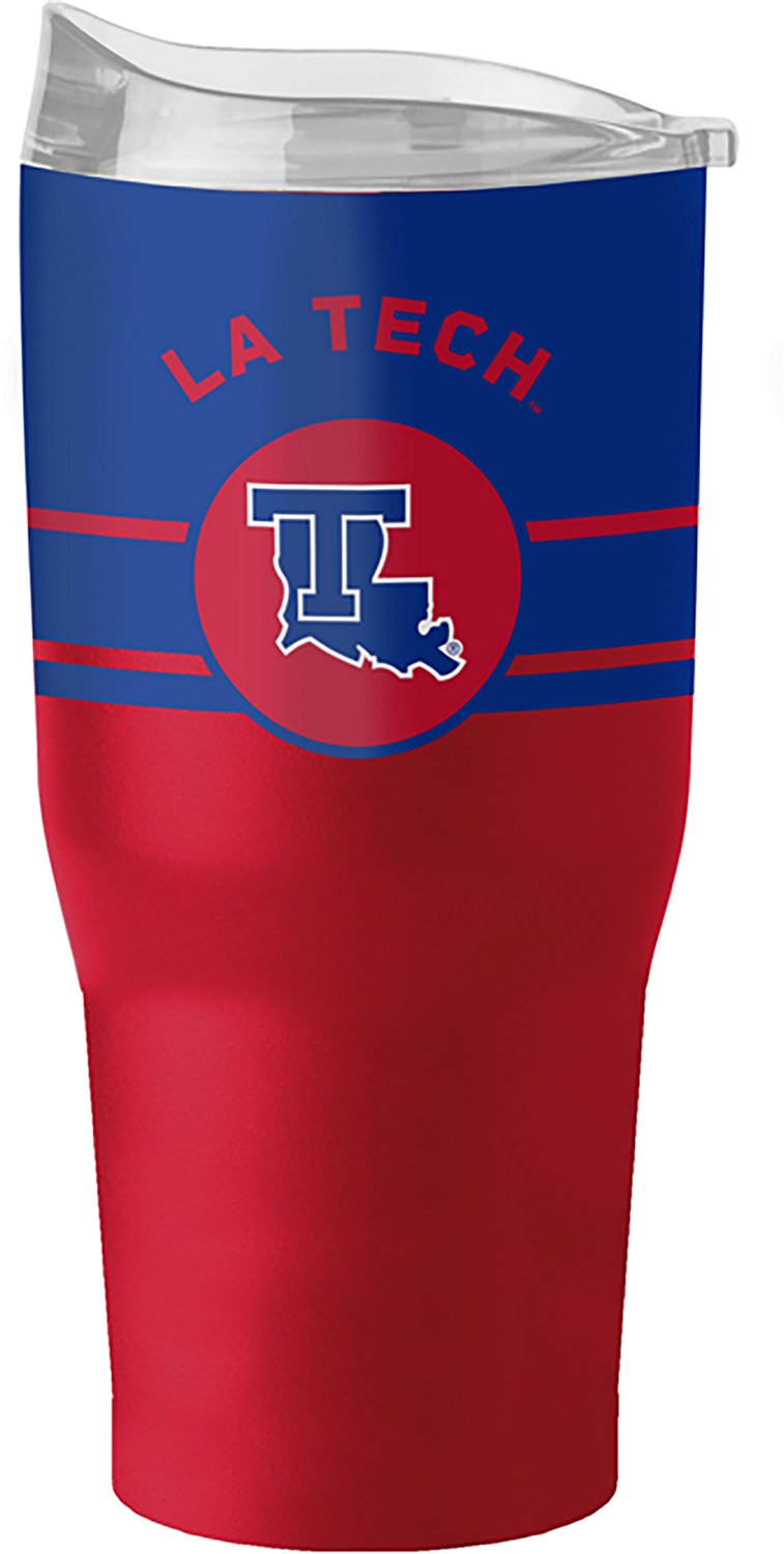Logo Brands Louisiana Tech University Horizon 30 oz Powder Coat Tumbler