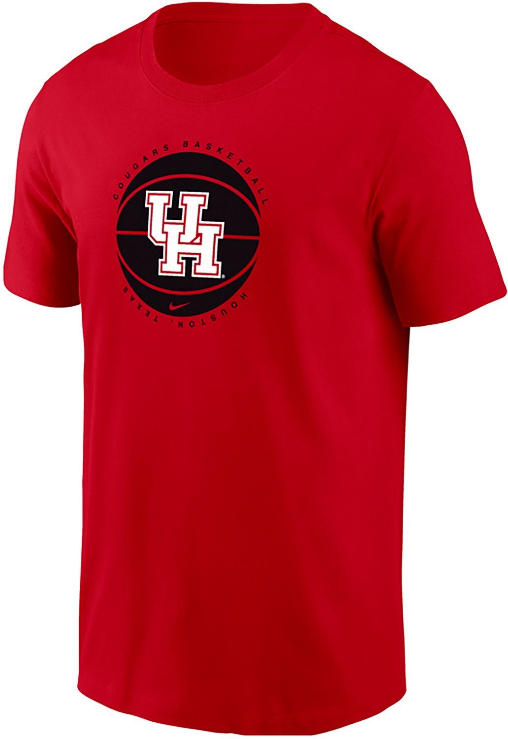 Nike Men's Houston Cougars Basketball School Core Cotton Short Sleeve T-shirt